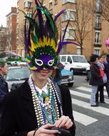 Carnaval de Paris 2002, Julia en tenue de Carnaval