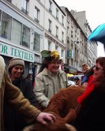 Carnaval de Paris 2002, Pimprenelle et son coach.