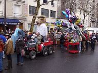 Le Quad et les ballons