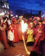 On brule bonhomme Carnaval