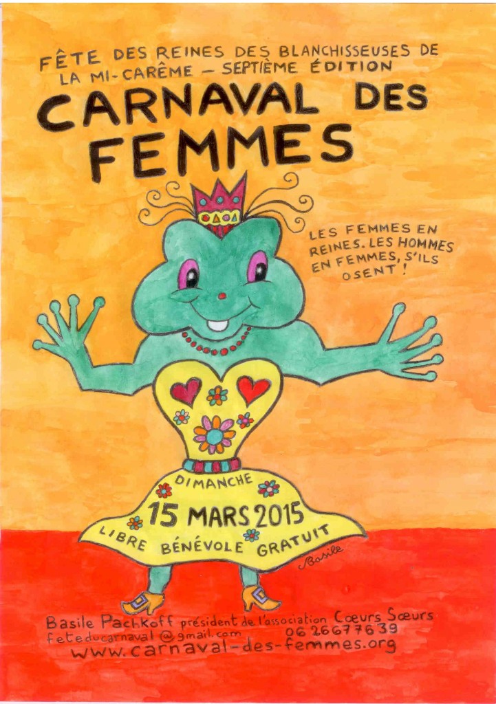 AFFICHE CARNAVAL DES FEMMES 2015