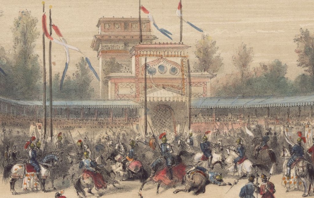 Le camp du drap d'or - Spectacle historique à l'Hippodrome de la place de l'Etoile.