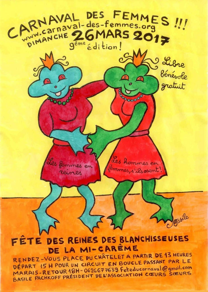 AFFICHE CARNAVAL DES FEMMES 2017